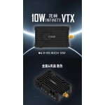 Foxeer 4.9G-6G Reaper 10W 80CH VTx for 9-36V 25/500/1500/3000mW 5W 40CH for Rc UAV